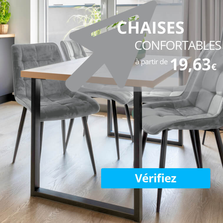 Chaises confortables