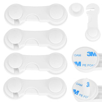 Kindersicherung 4 Stück Schranksicherung Schubladensicherung