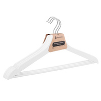 Kleiderbügel, 3 Stück, 43 cm, Weiß