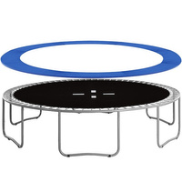 Trampolinumrandung für Trampoline 305/10FT blau