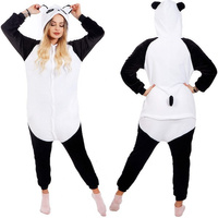 Overall Jumpsuit Panda-Kostüm Verkleidung 160 cm Tierkostüm