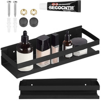 Duschregal Duschablage Ablage für Badezimmer Küche Arbeitszimmer 30 cm