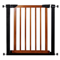 Kinderschutzgitter m. Spannsystem 76-82 cm Holz Metall