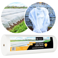 Weißes PP Gartenvlies Winterschutzvlies 1,1 x 50 m 70 g/m2