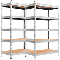 Metallregale Garagenregale 120 x 205 x 45 cm 2 Stück