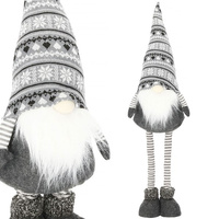 Weihnachtszwerg, Deko-Figur, 54-86 cm, höhenverstellbar