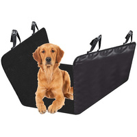 Autoschondecke für Rückbank, 137 x 147 cm, schwarz