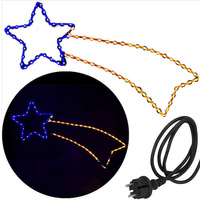  Weihnachtsbeleuchtung Komet LED-Lichtschlauch mit 72 LEDs Netzbetrieb