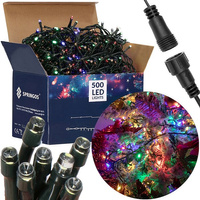  LED-Lichterkette Weihnachtsbeleuchtung mit 500 LEDs 31,5 m Multikolor