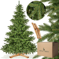 Royal Trees Künstlicher Weihnachtsbaum Grüne Fichte 180 cm der perfekte Tannenbaum für eine festliche Weihnachtszeit