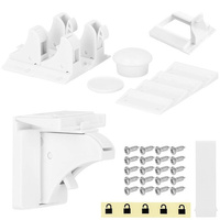 Magnetische Kindersicherungen für Schubladen und Tür 4 Stück