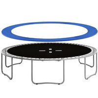 Randabdeckung für Trampolin mit Durchmesser 180 cm, blau