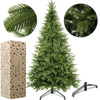 Künstlicher Weihnachtsbaum 220 cm Fichte Natural inkl. Ständer