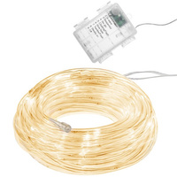 Lichterschlauch 5,7 m lang 50 LEDs warmweiß