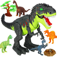 Lernspielzeug Dinosaurier-Set mit Batteriebetrieb