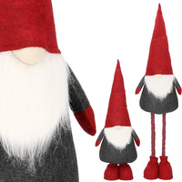 Wichtel Weihnachtszwerg höhenverstellbar 60-90 cm Dekofigur