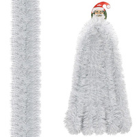 Weihnachtsbaumgirlande Lametta Schmuckgirlande 6 m