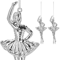 Weihnachtsbaumanhänger Ballerina 2 Stück