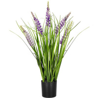 Naturgetreuer Lavendelbusch im Topf 60 cm violett