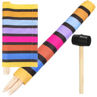 Strand Windschutz Sichtschutz 15 m inkl. Gummihammer