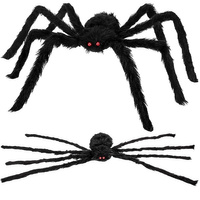 Dekofigur Halloween große Tarantel Spinne 90 cm