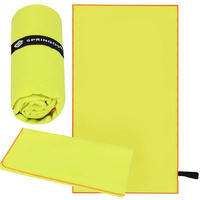 Mikrofaser Badetuch  75 x 150 cm inkl. Packbeutel limonengrün