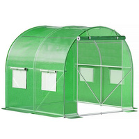  Folientunnel Gewächshaus 200 x 200 x 200 cm