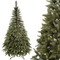 Weihnachtsbaum Fichte 220 cm, Künstlicher Christbaum inkl. Ständer