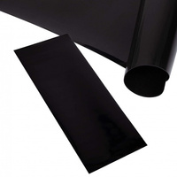 Schreibtischunterlage, 100 x 70 cm,  Schutzmatte, Schwarz