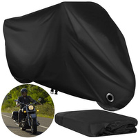 Hülle für Fahrrad Motorrad schwarze Schutzhülle XL 250 x 125 x 95 cm 