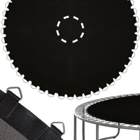 Sprungmatte, Sprungtuch, 48 Metallösen für Trampolin 244 cm