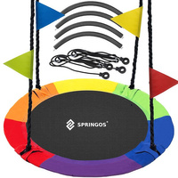 Gartenschaukel Nestschaukel Durchmesser 110 cm max. 150 kg bunt