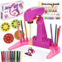 Zeichenprojektor für Kinder mit 32 Motiven für Kinder ab 3 Jahren