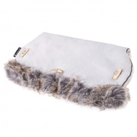 Kinderwagen Muff, Handwärmer, Größe 45 x 40 cm, grau