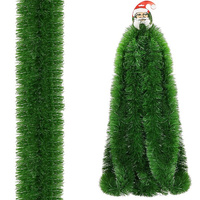 Weihnachtsbaumgirlande Schmuckgirlande 6 m, grün