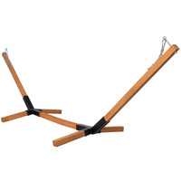 Hängemattengestell 85 x 295 cm Massivholz