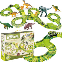 Dinosaurier Park Jurassic Safari Fahrbahn Dinosaurier Figuren 320 Stk.