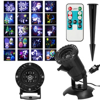 Projecteur LED avec télécommande Lampe de projecteur de façade 20 images
