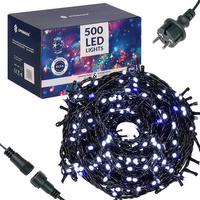 Chaîne lumineuse 500 LEDs 41,5 lumière colorée Alimentation électrique