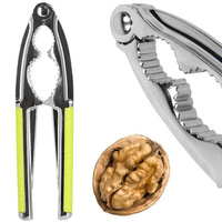 Casse-noix, pince en acier inoxydable, vert