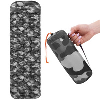 Matelas gonflable avec oreiller intégré pour 1 personne