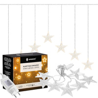 Guirlande lumineuse avec étoiles 5 m Blanc chaud