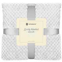 Couverture, Dimensions : 150x200 cm, Texture, gris clair