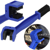 Kettenbürste Zweikopf-Kettenreinigung Bürste Fahrradpflege