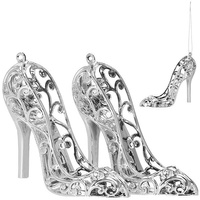 Accroche-sapin de Noël Pantoufles de Cendrillon 2 pièces