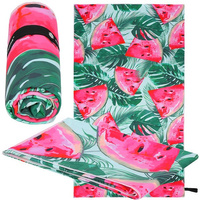 Serviette en microfibre avec pastèque séchage rapide 90 x 180 cm