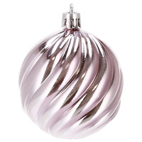 Boules de Noël en plastique 20 pièces diamètre 6 cm