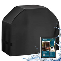 Housse de grill résistante à l'eau avec fermeture velcro 145 x 61 x 117 cm