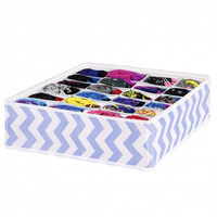 Boîtes de rangement, 24 compartiments, tiroir, organisateur pour chaussettes