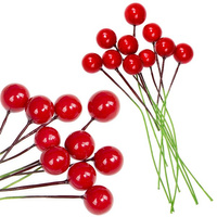 Vogelbeeren, Déco de baies, 10 pièces.